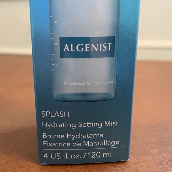 Algenist Splash Hydrating Setting Mist refreshing and clarifying NWT - Picture 4 of 5